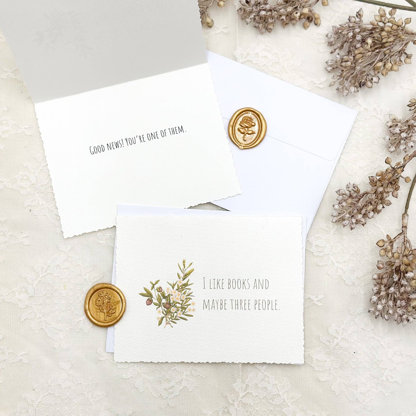Book Lover Greeting Card, Funny Card