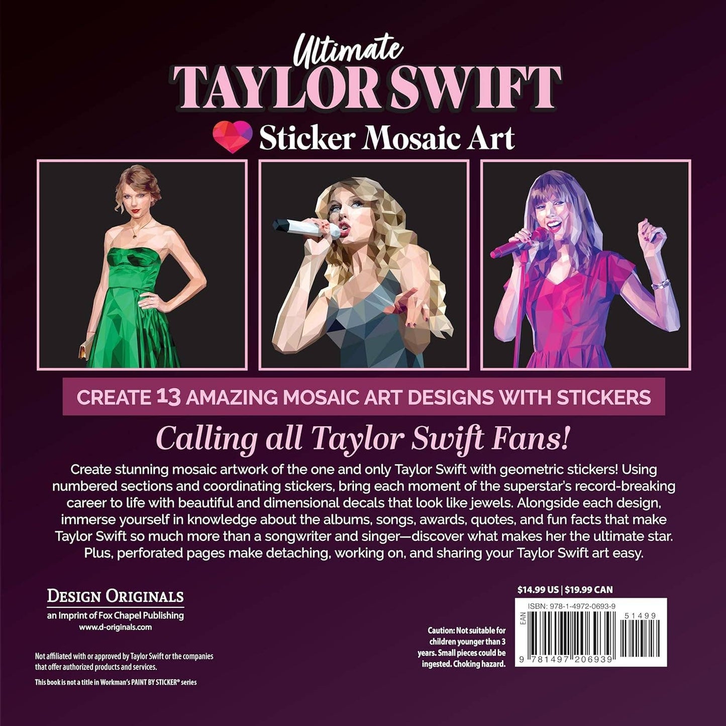 Ultimate Taylor Swift Sticker Mosaic Art -10 Copy Display