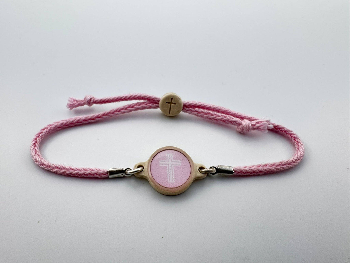 Tap To Pray™ - Survivor Series Handmade Bracelets: Turquoise + Cross