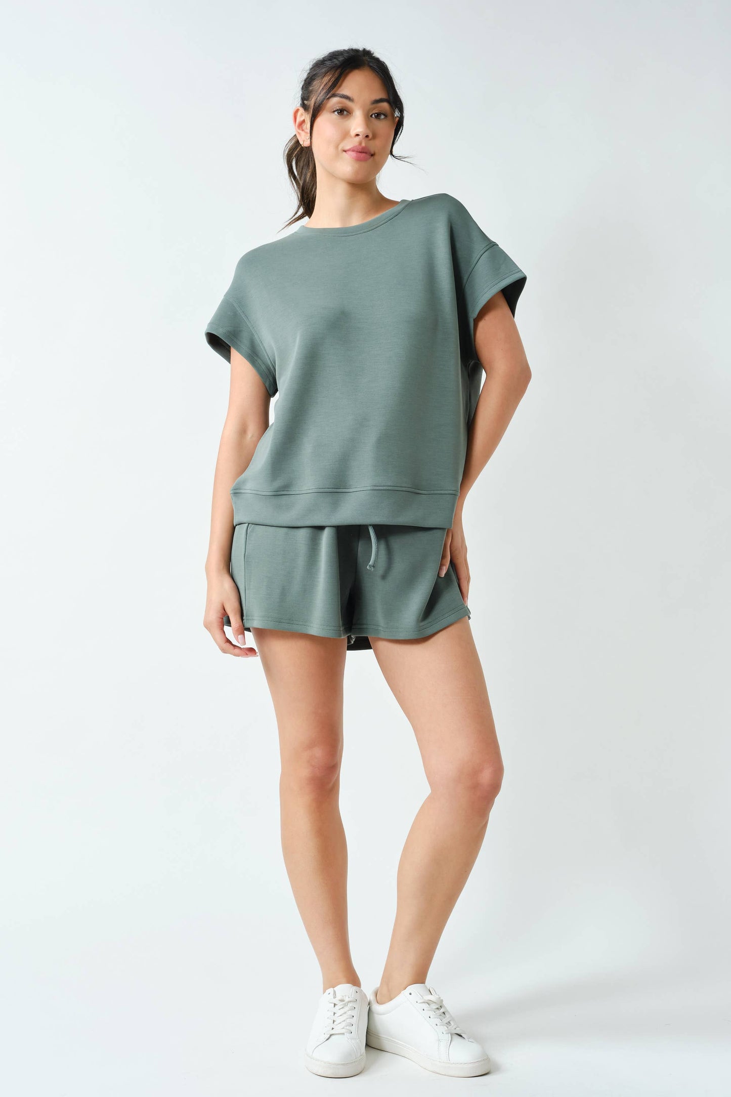 Laguna CloudScape Short Set: Black / 2:2:2 (S : M : L)