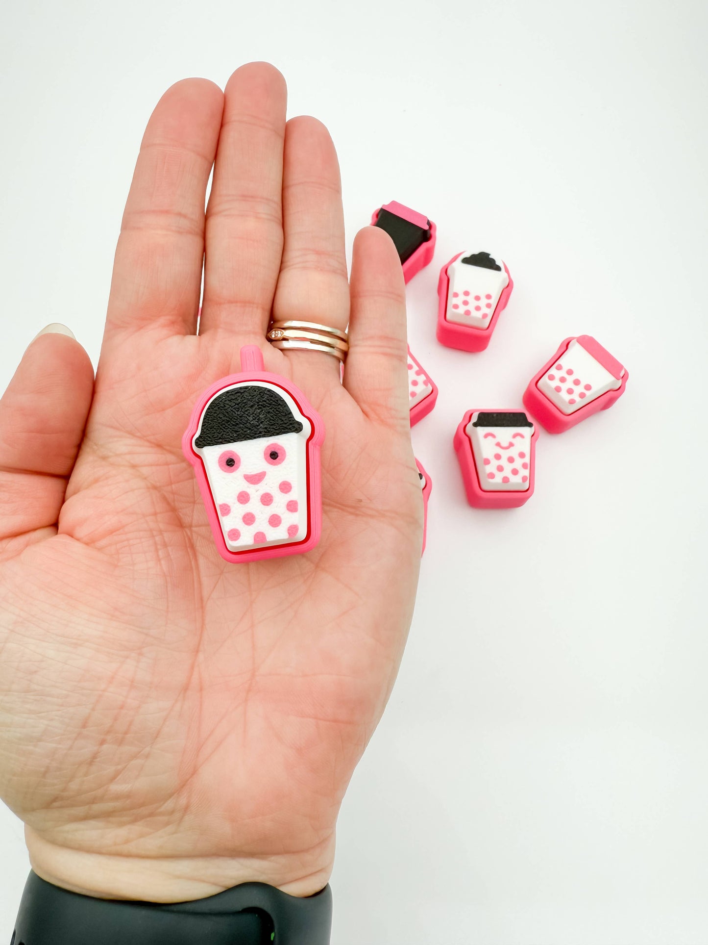 3D Printed Keyboard Clicker Fidgets – Boba Mystery Color: Loud
