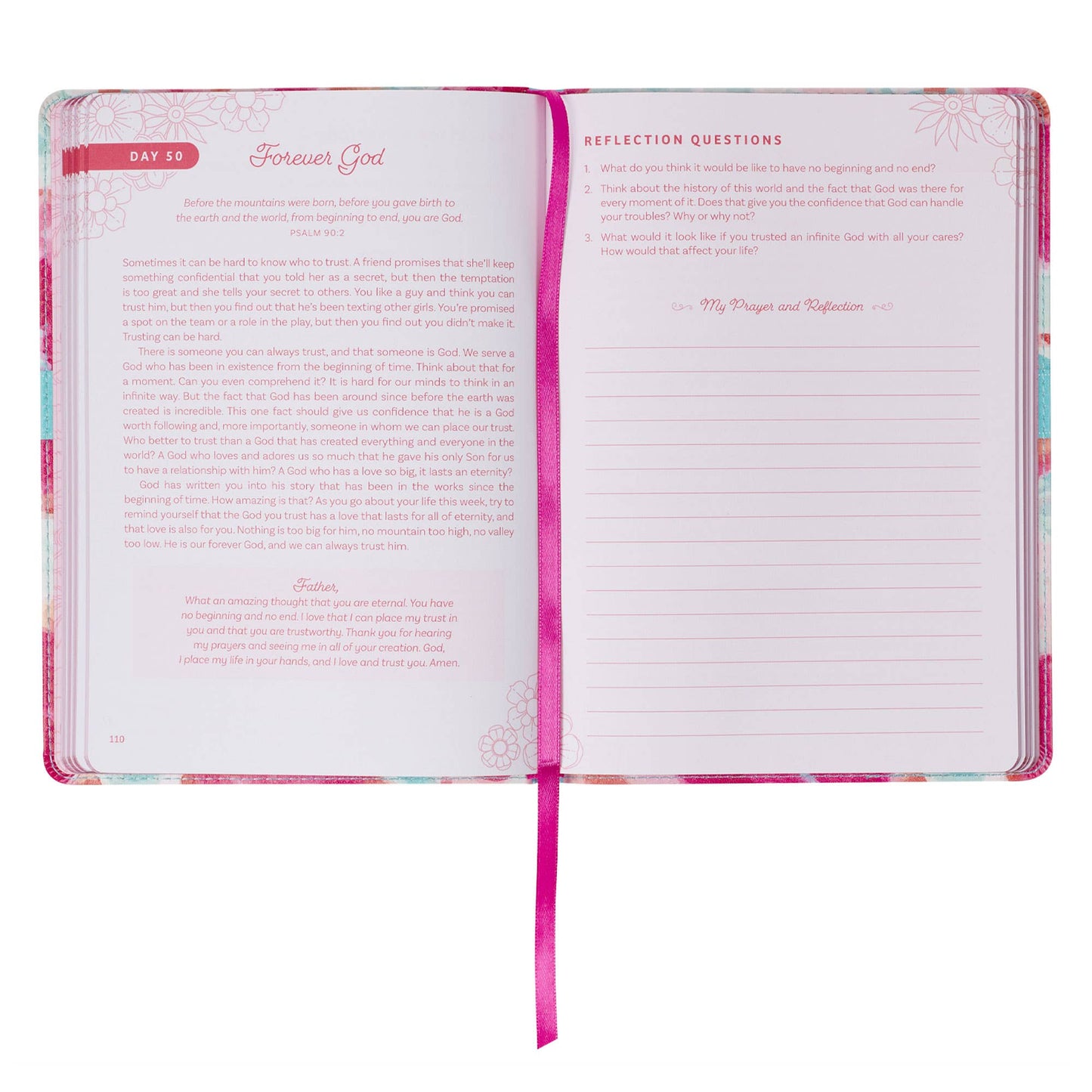 Devotional Moments with God for Teen Girls Faux leather