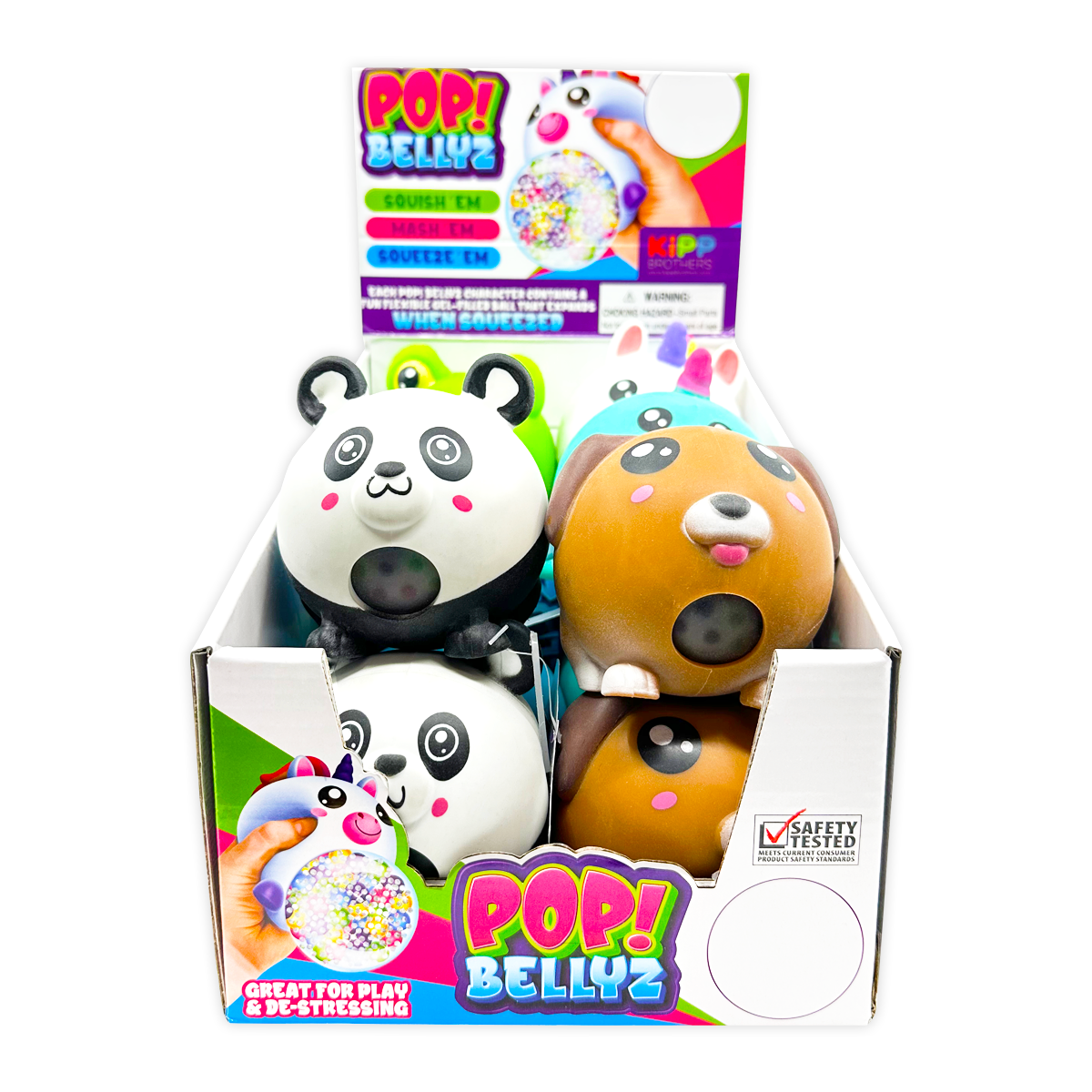 So Much Fun! Pop Bellyz Plush Squeeze Toy - 12/Display: Wholesale Price