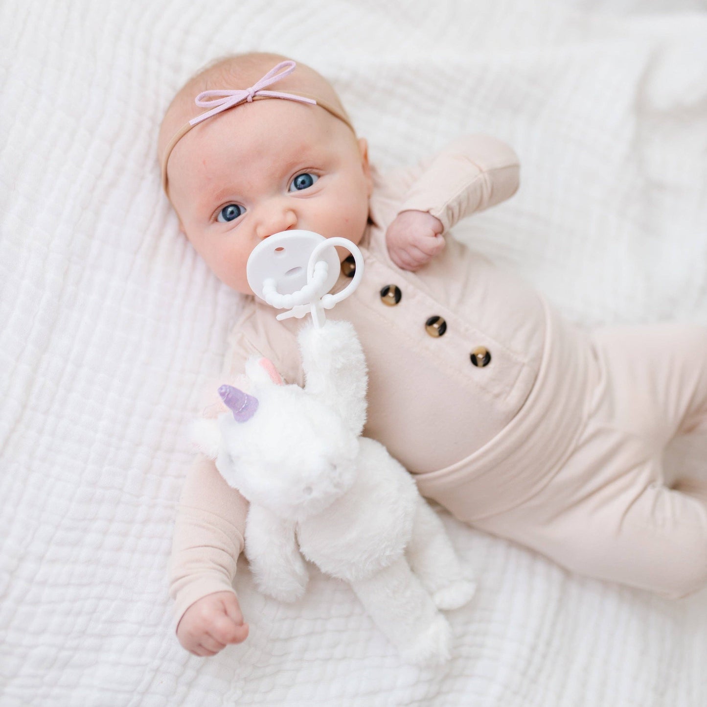 Cutie Cuddle (Plush Animal Lovey): Blue