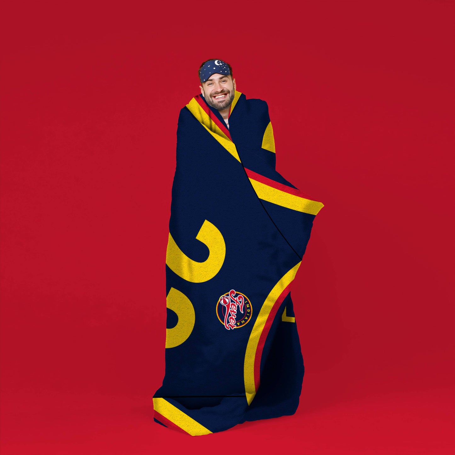 Sleep Squad Indiana Fever Caitlin Clark 60” x 80” Throw