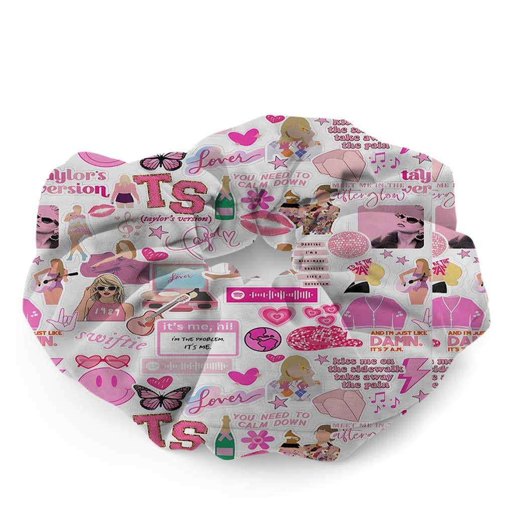 Tyler printed scrunchie