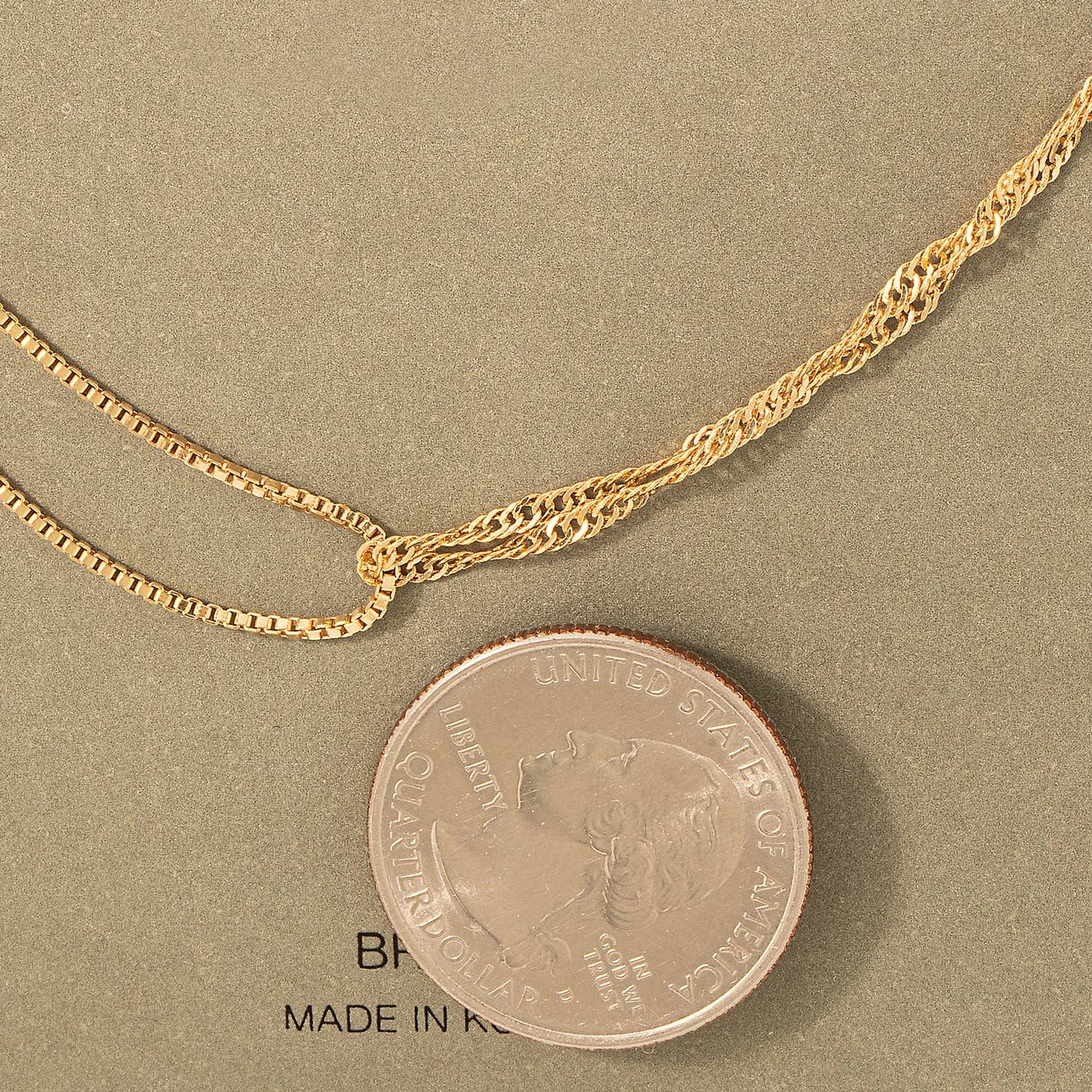 Mixed Dainty Chain Necklace: G