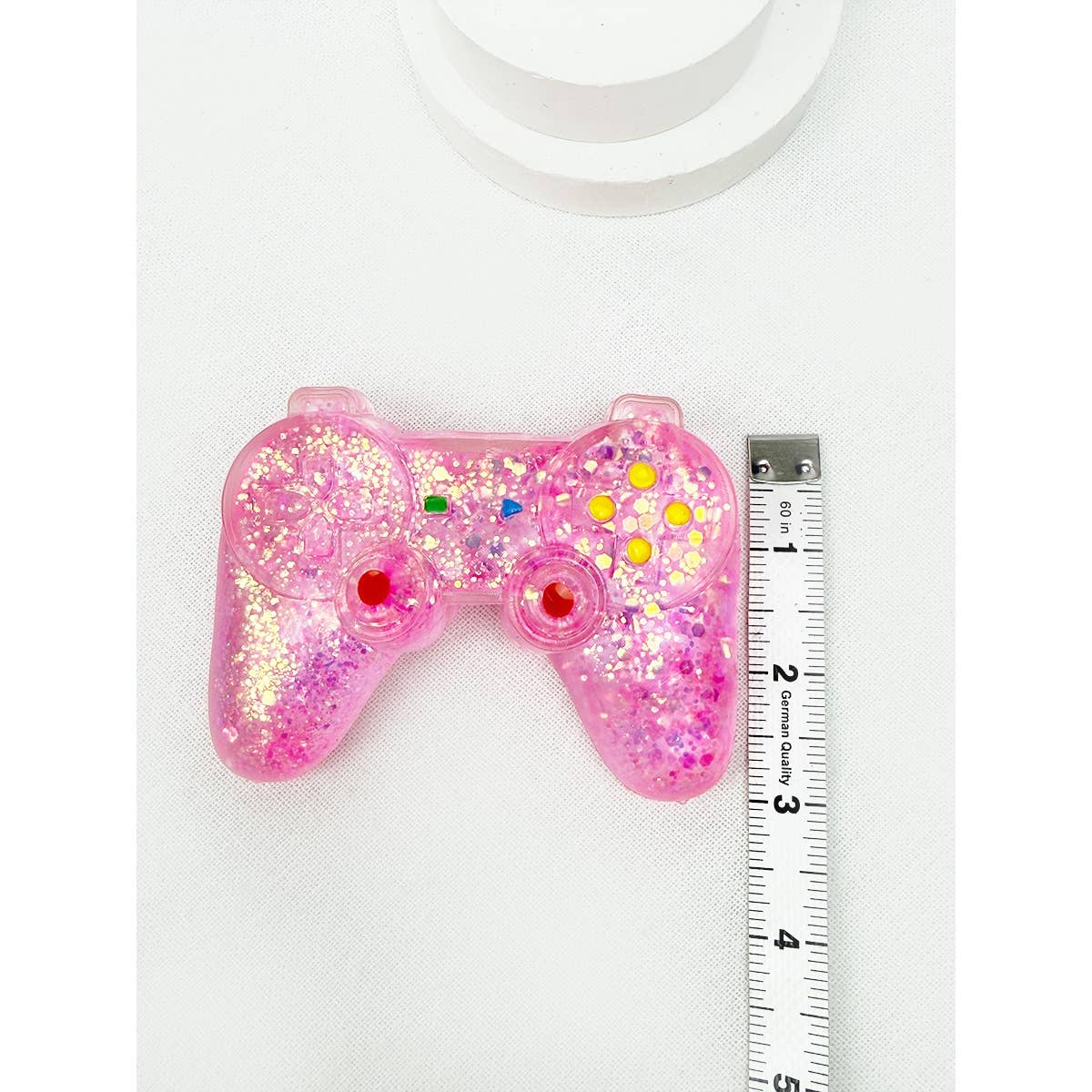 Glitter Game Controller Squishies Toy: MIX COLOR / ONE(12)