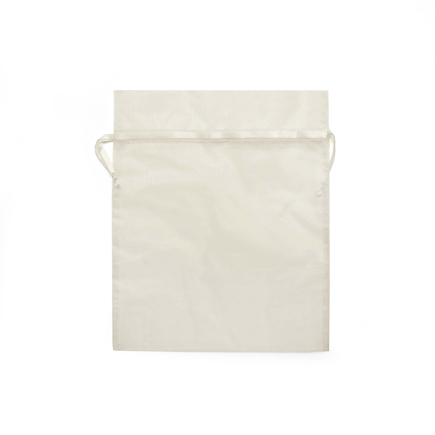Organza Sheer Bags with Satin Drawsting Ribbon : Neon Pink / 10 Pack / 3x4"