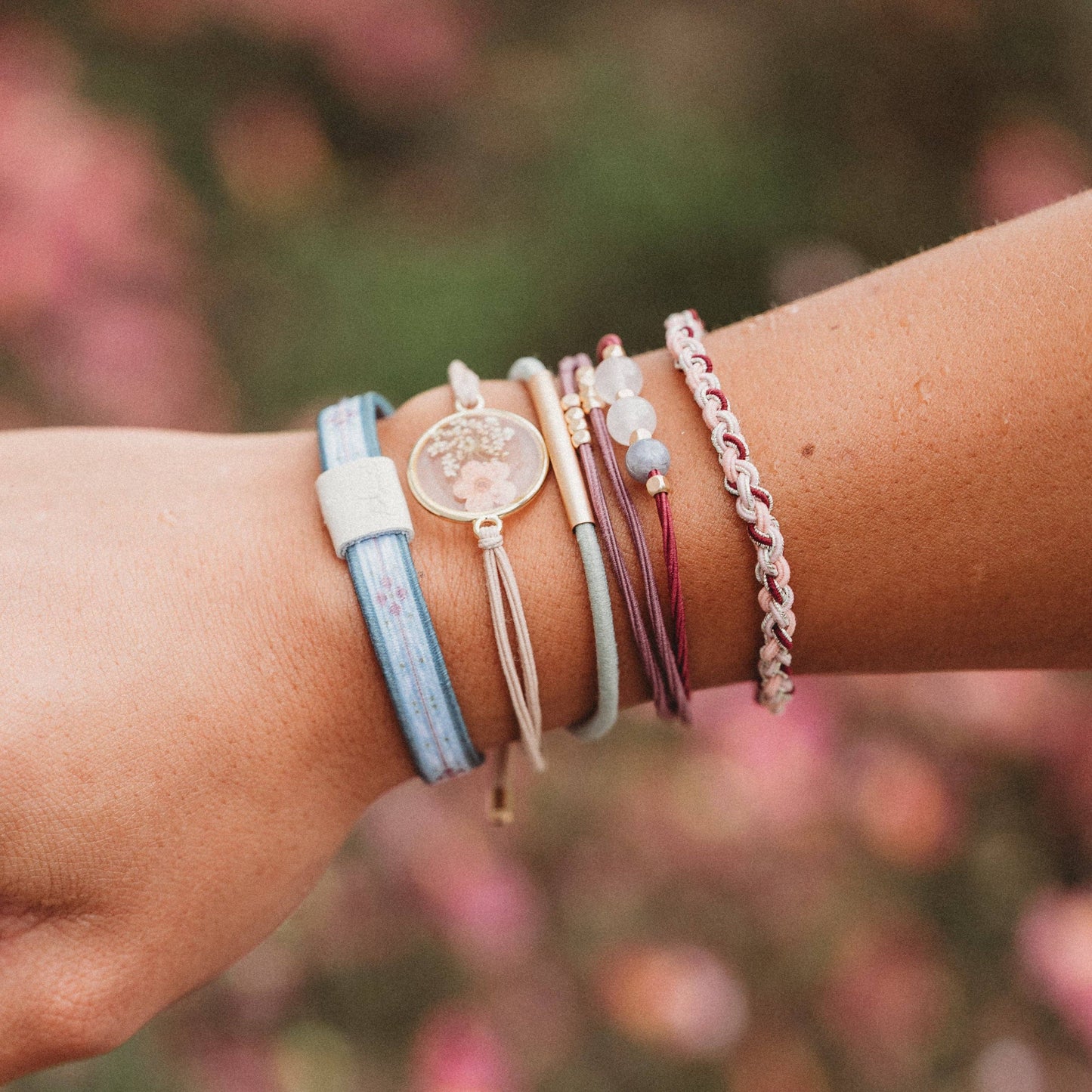 Bloom Hair Tie Bracelets: Small