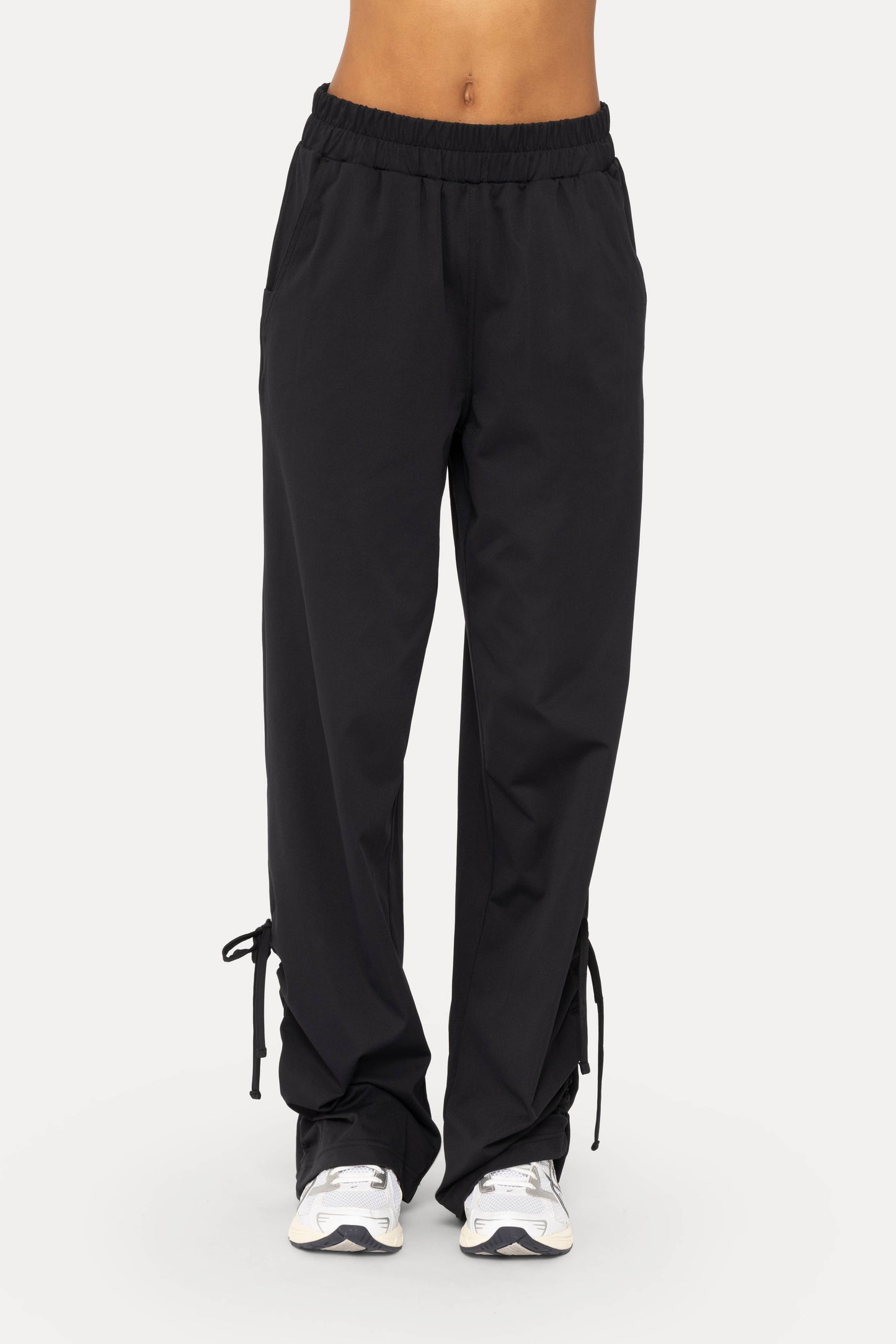 GREEN - Ecosoft Wide Leg Pants: Black / S:M:L (2:2:2)