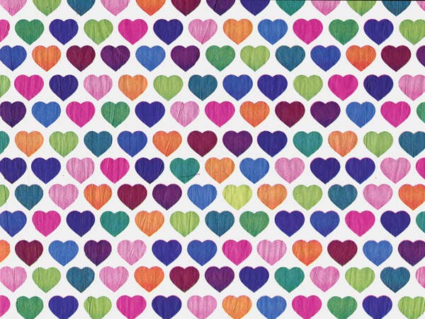 Special Occasion Printed Tissue Paper: Pink Gingham / 12 Pack / 20x30"