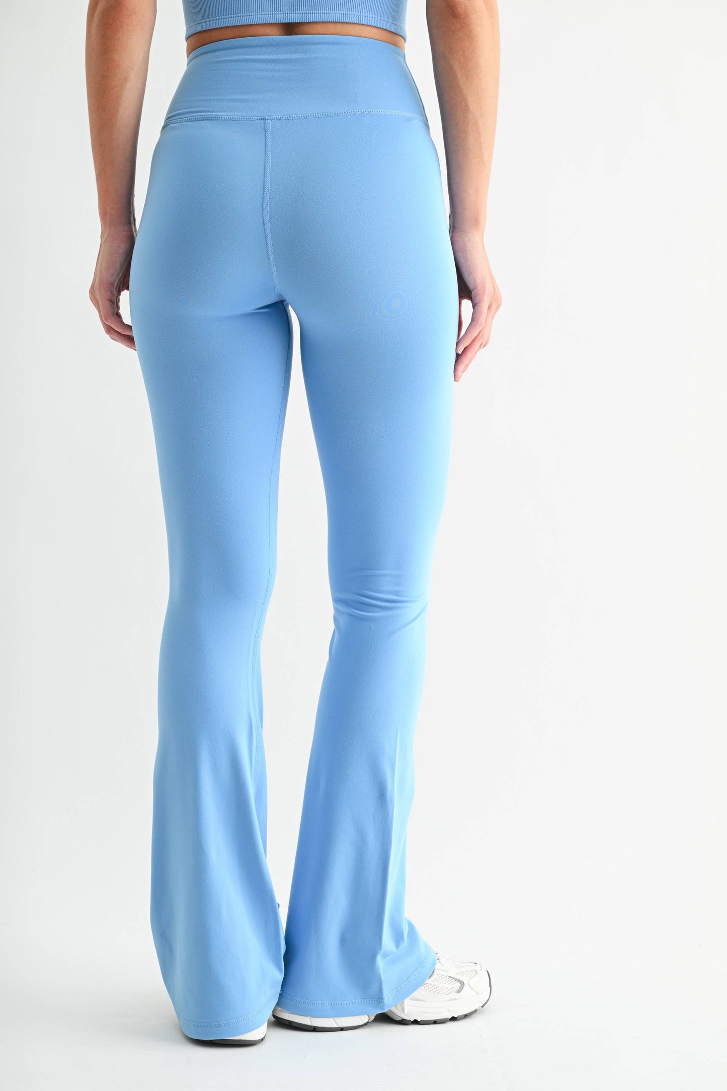 Venice Crossover Waist Yoga Pants: DARK PLUM / S:M:L (2:2:2)