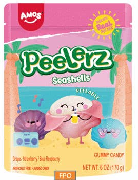 PEELERZ GUMMY SEASHELLS