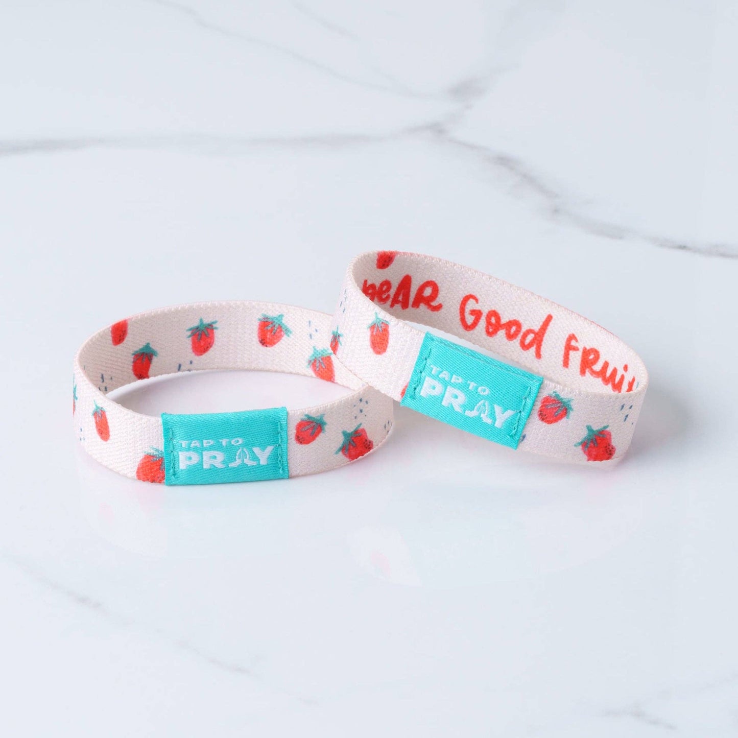 Tap To Pray® Kingfolk Series Wristband – Bear Good Fruit: X-Small