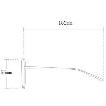 Fashion Oversized Aviator Sunglasses: C4 / M
