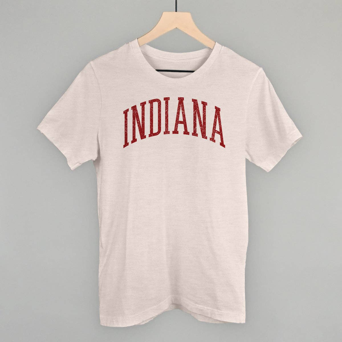 Indiana Arch: White / M / Oversized Corded Crew