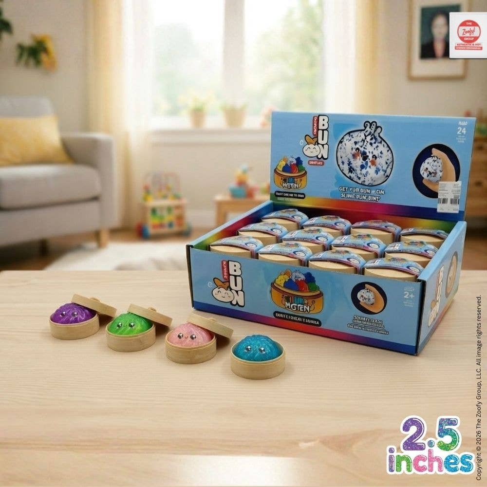 Mystery Glitter Dumpling Mini Squishies - 12pc PDQ (2.5")