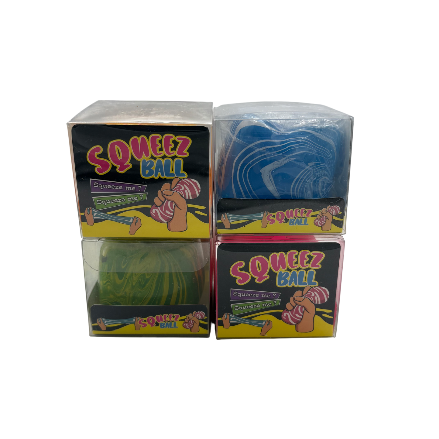 Tie-Dye Squeezy Cube 12ct PDQ