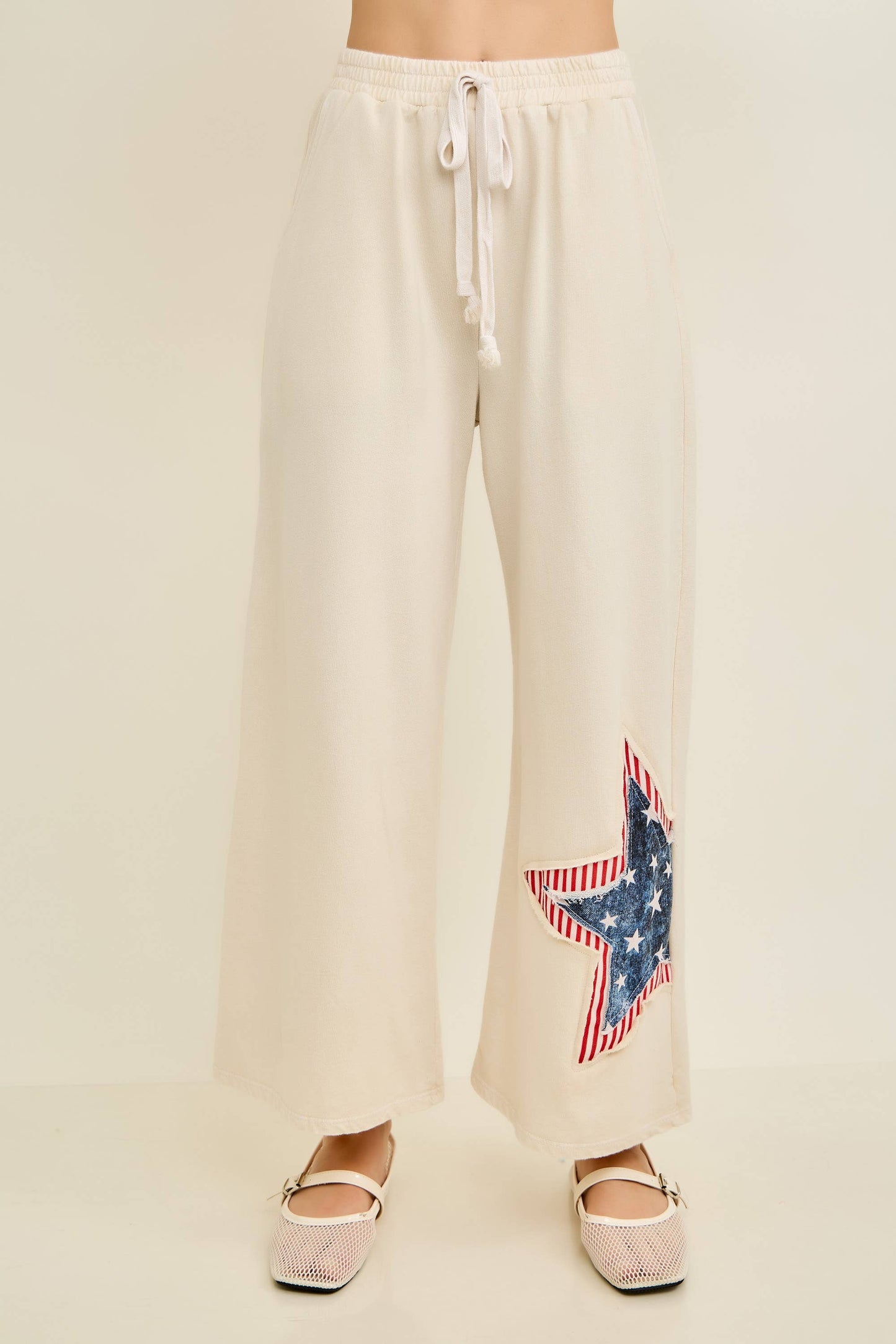 Americana Double Stars patched Pants