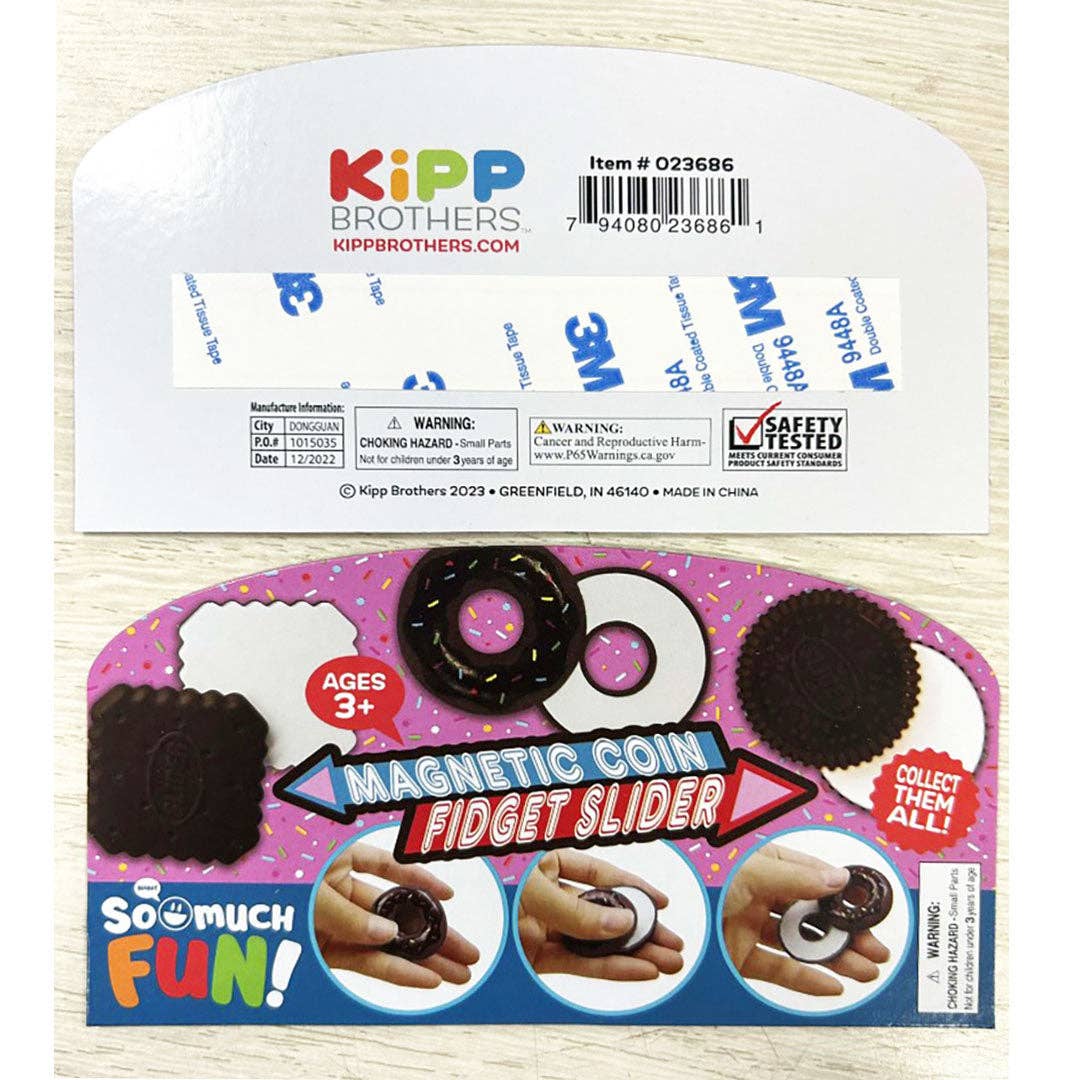 So Much Fun! Magnetic Coin Fidget Slider Assortment - 12/Pk: Wholesale Price