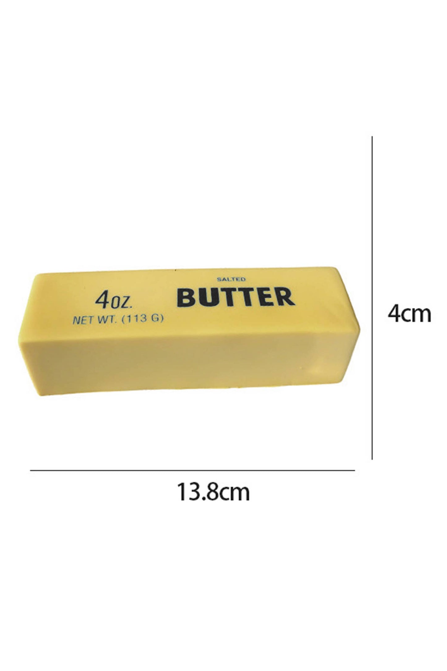 LAS Butter Sticker Relieve Pressure Toy: Yellow
