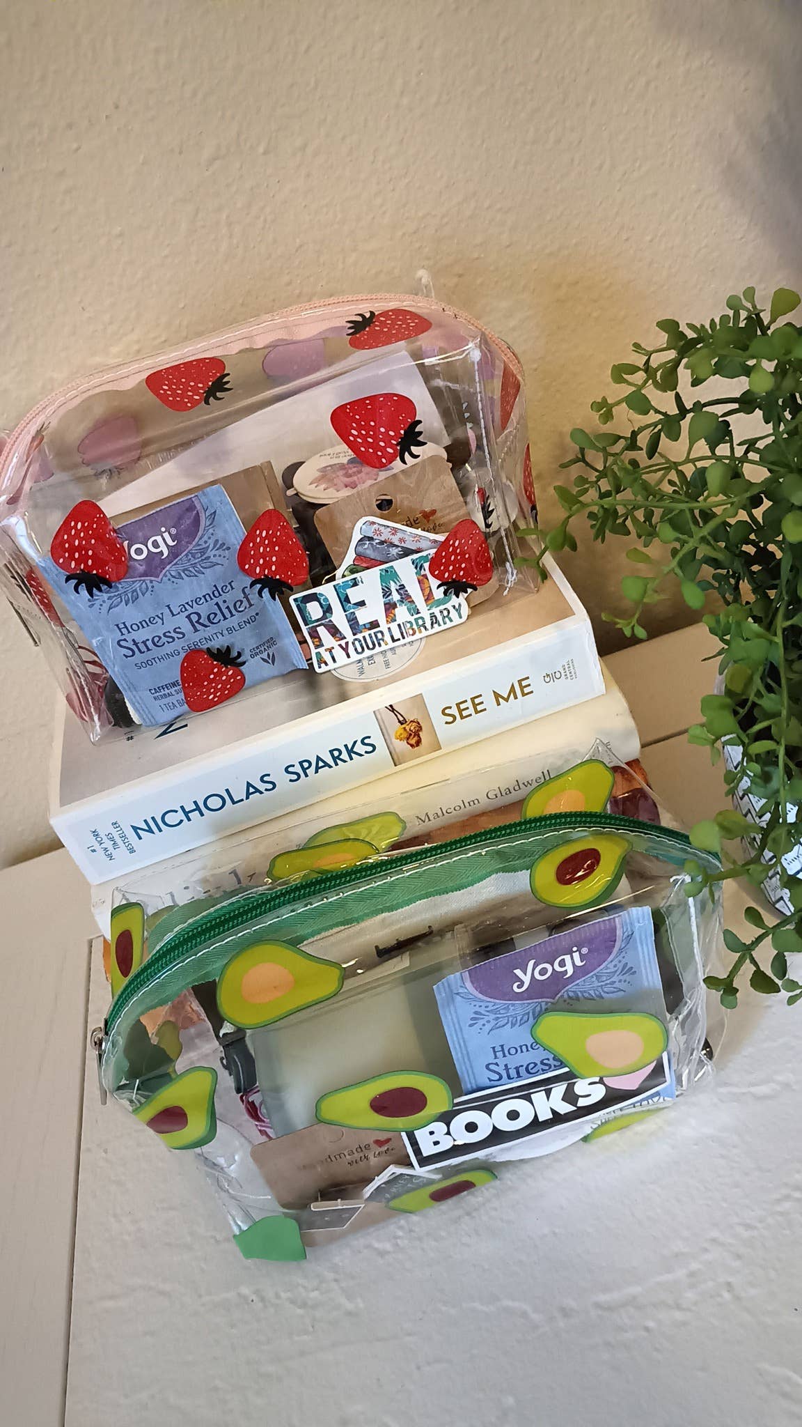 Gift Set Bags ~ Bookish and Cozy Care: Cozy Care