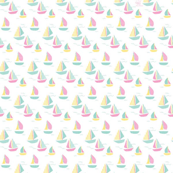Classic Print Tissue Paper Bulk Packed Sheets: Cabana Stripe / 12 Pack / 20x30"