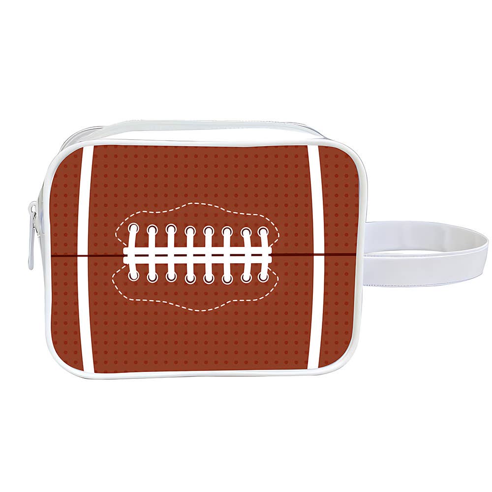 Volleyball Pouch Ball PVC Game Day Clear Makeup Bag: Bow