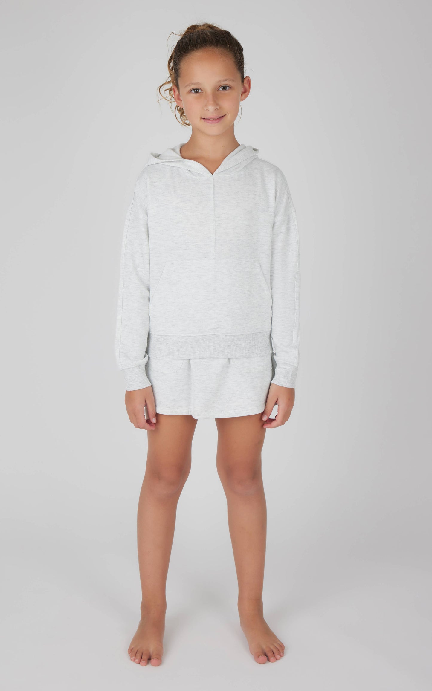 Girls Pullover Hoodie and Skort - Set: CATTLEYA ORCHID