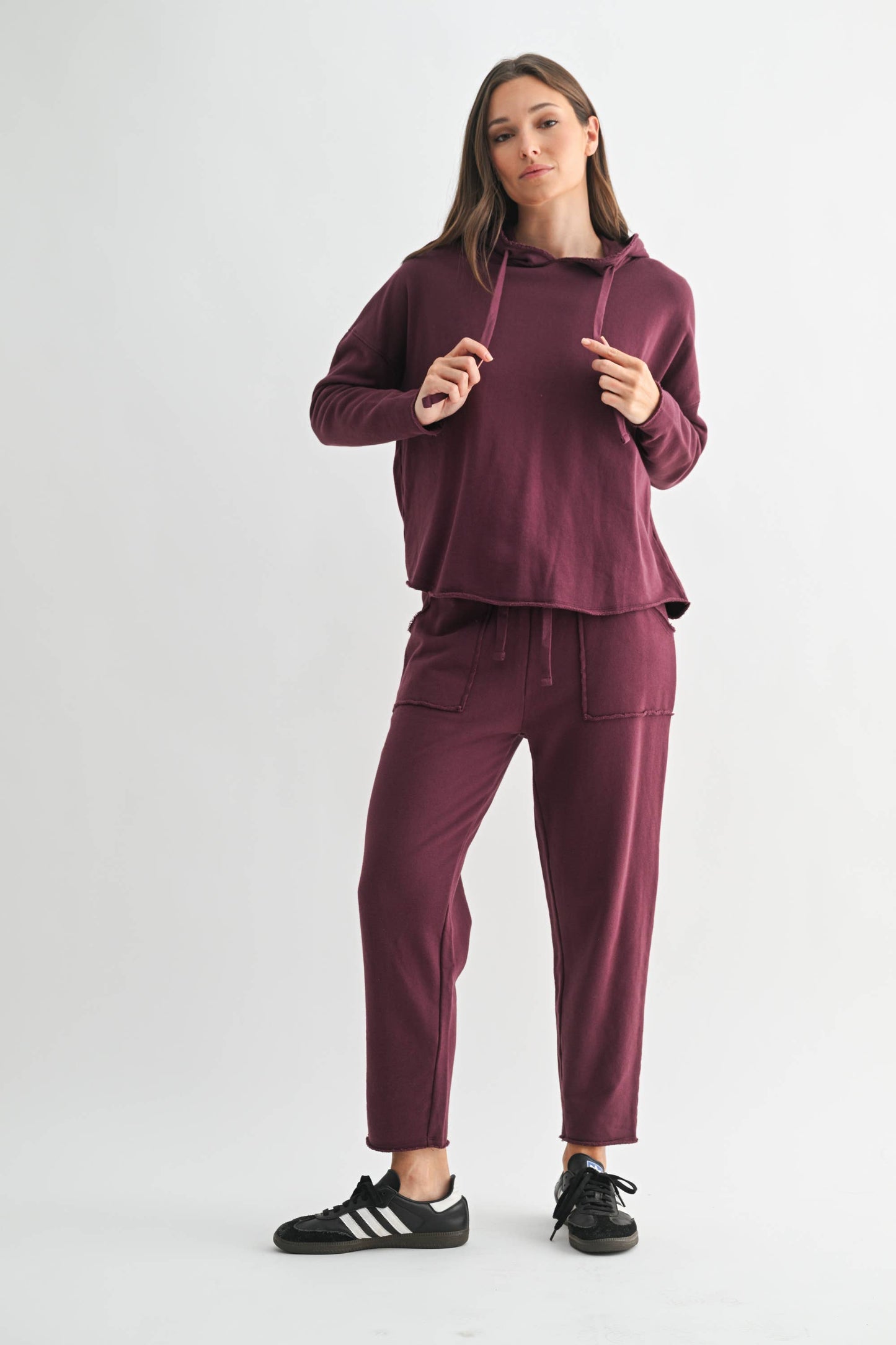 Malibu Everyday Hoodie: ROSE TAUPE / S:M:L (2:2:2)