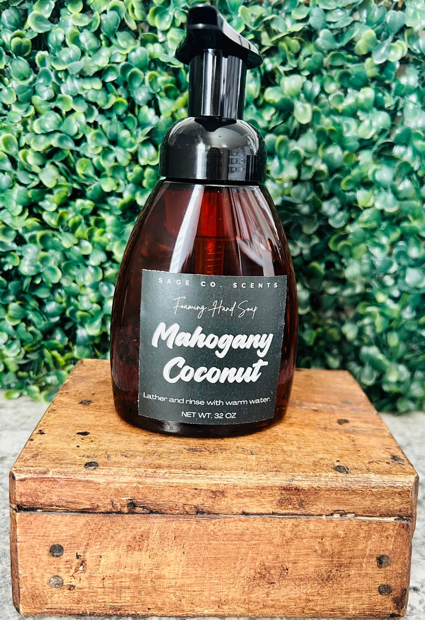 Foaming Hand Soap 12 OZ: Midnight Amber