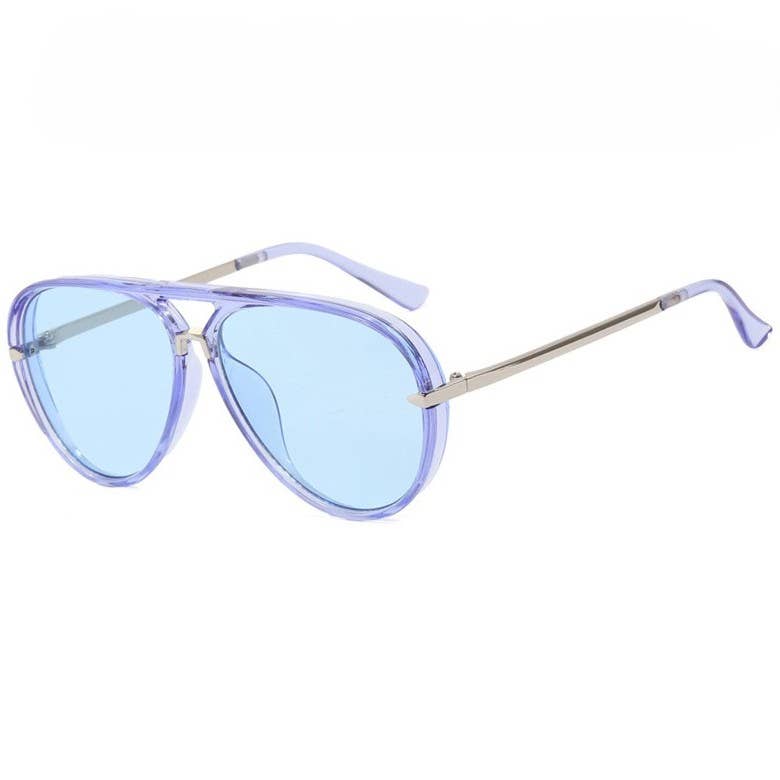 Fashion Oversized Aviator Sunglasses: C4 / M