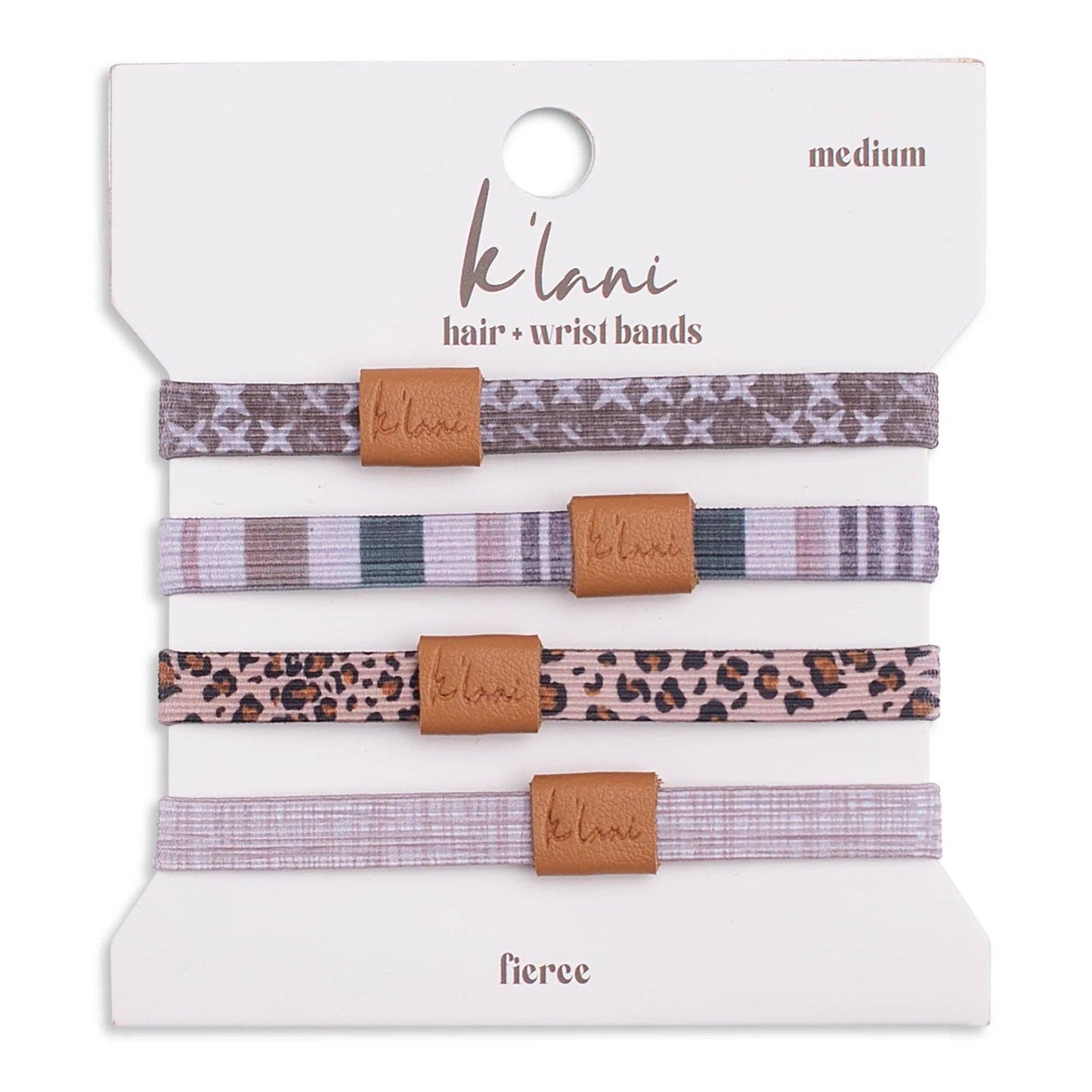 Fierce - Hair + Wrist Band: Large