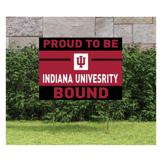 18x24 Proud School Bound Indiana Hoosiers