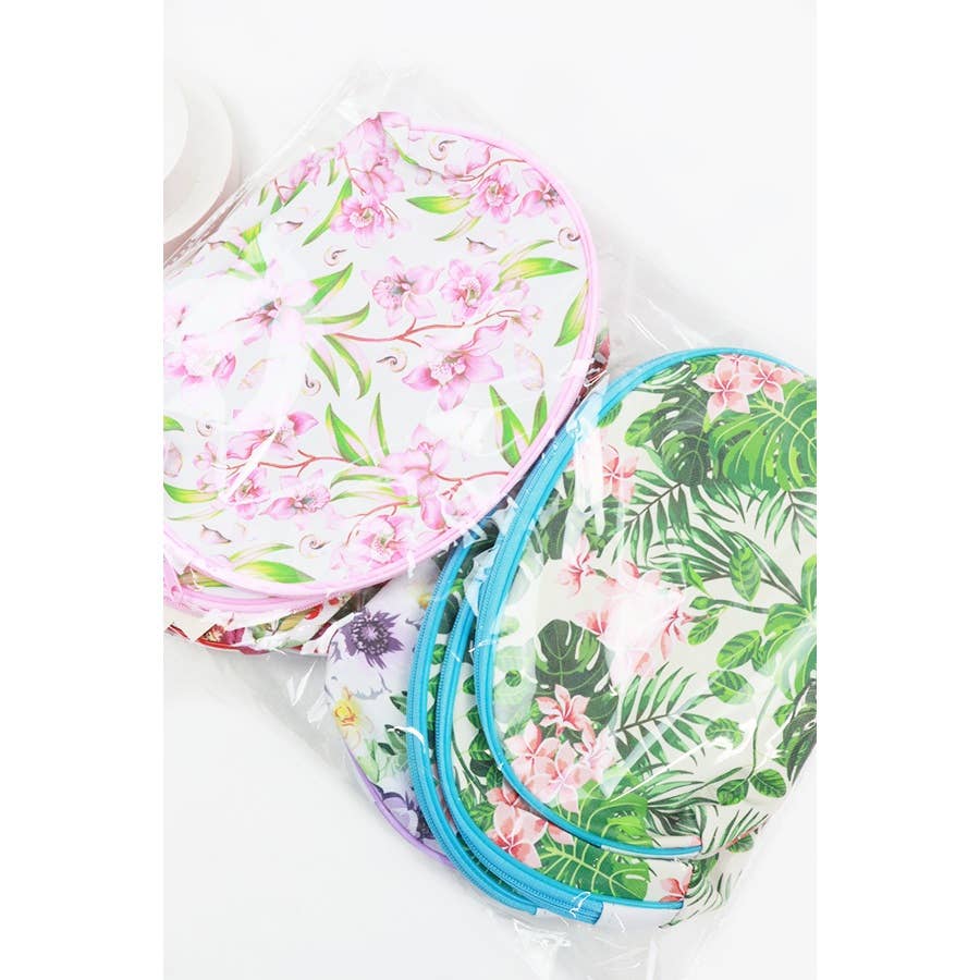 Flower Multi Use Pouch Bag: MIX COLOR / ONE