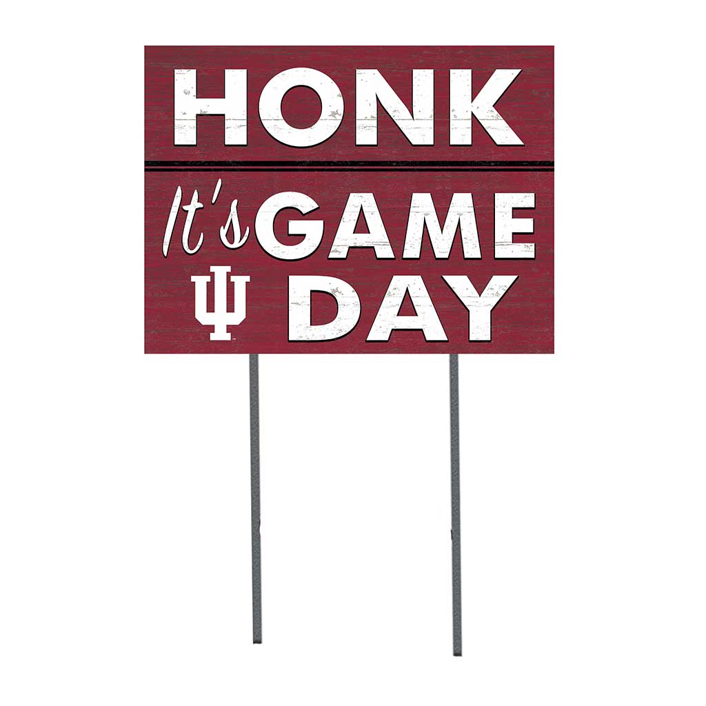 18x24 Lawn SN Honk Indiana Hoosiers