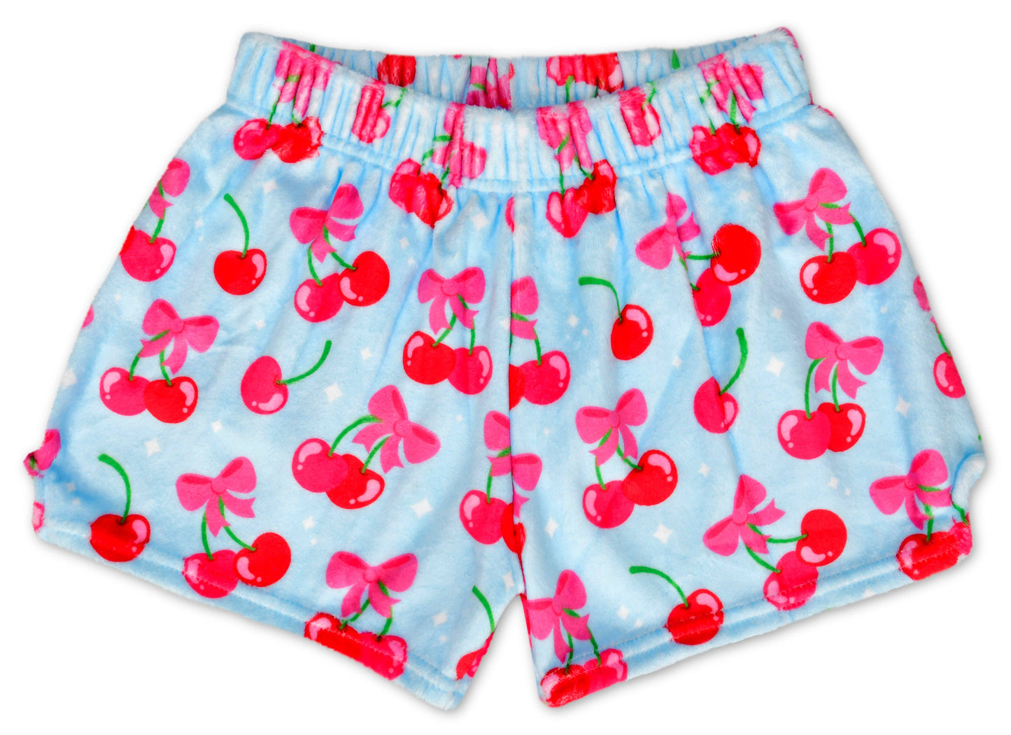 CHEERFUL CHERRIES SHORTS (X-SMALL - 4-6)
