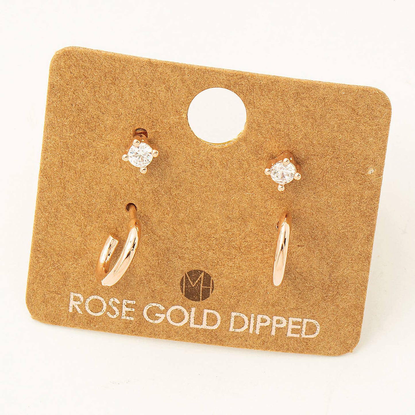 Mini Four Piece Post Stud Earrings: G