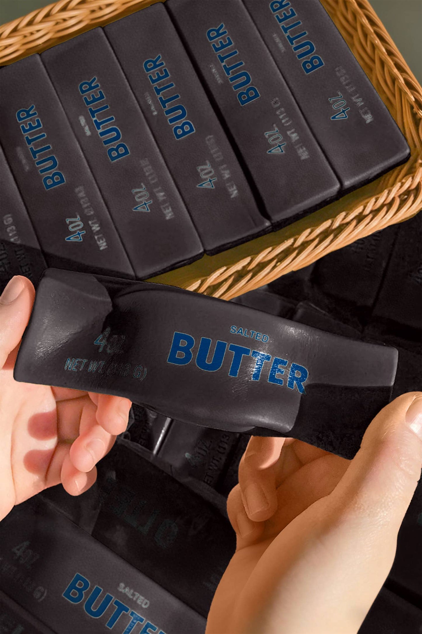 LAS Butter Sticker Relieve Pressure Toy: Yellow