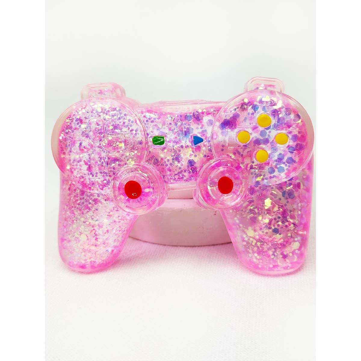Glitter Game Controller Squishies Toy: MIX COLOR / ONE(12)
