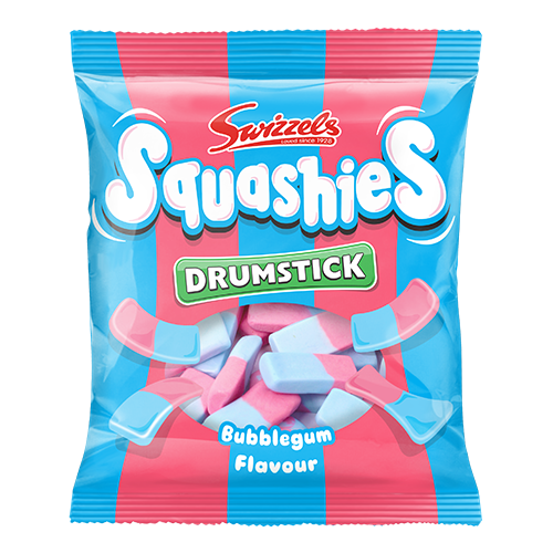 Swizzles Squashies Bubble Gum 120g - 12ct
