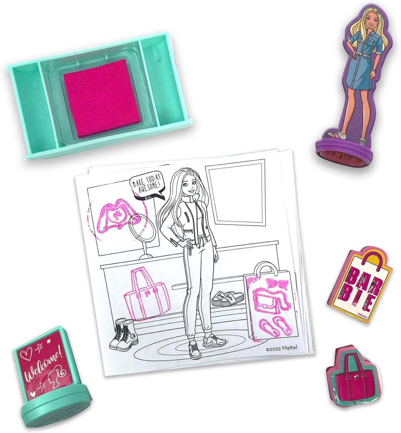 Barbie Boutique Stamp Set