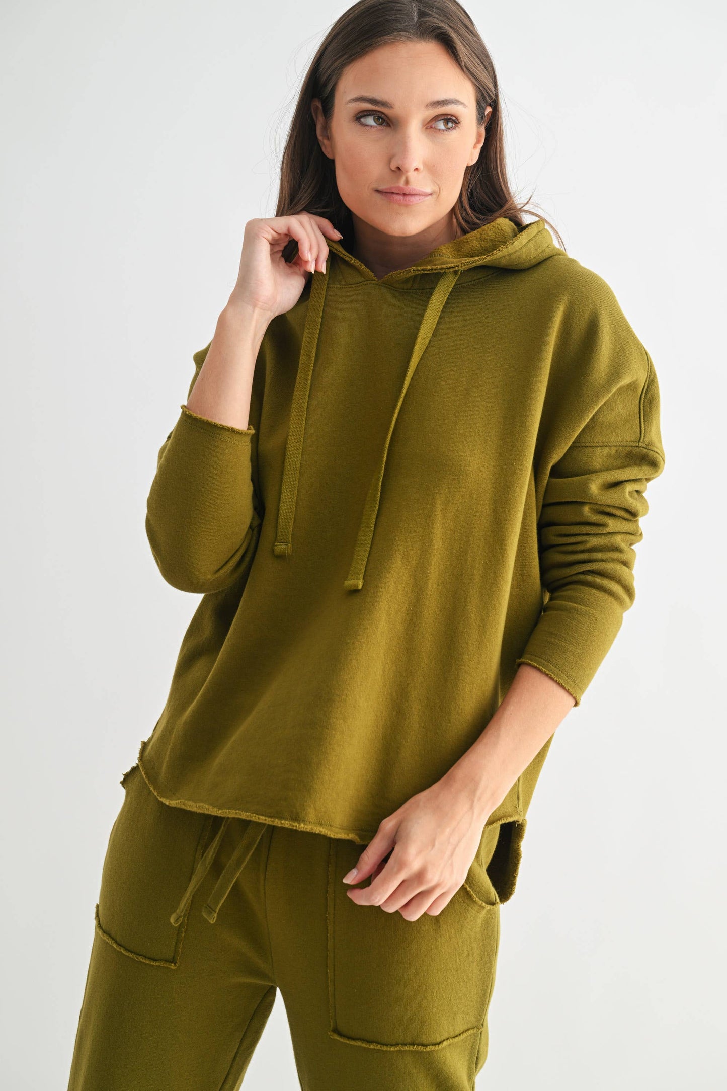 Malibu Everyday Hoodie: ROSE TAUPE / S:M:L (2:2:2)
