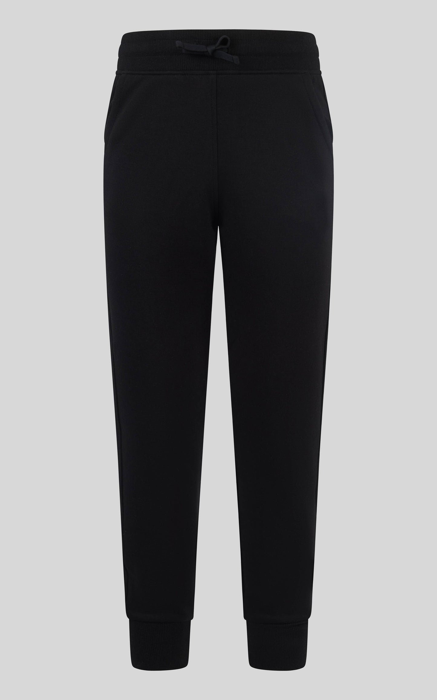 Girls Scuba Wide Leg Pants and Jogger - 2 PCS Set: BLACK/MOONLITE MAUVE