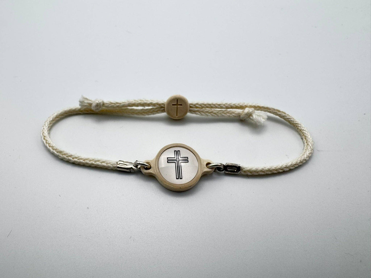 Tap To Pray™ - Survivor Series Handmade Bracelets: Dragonfruit + Cross
