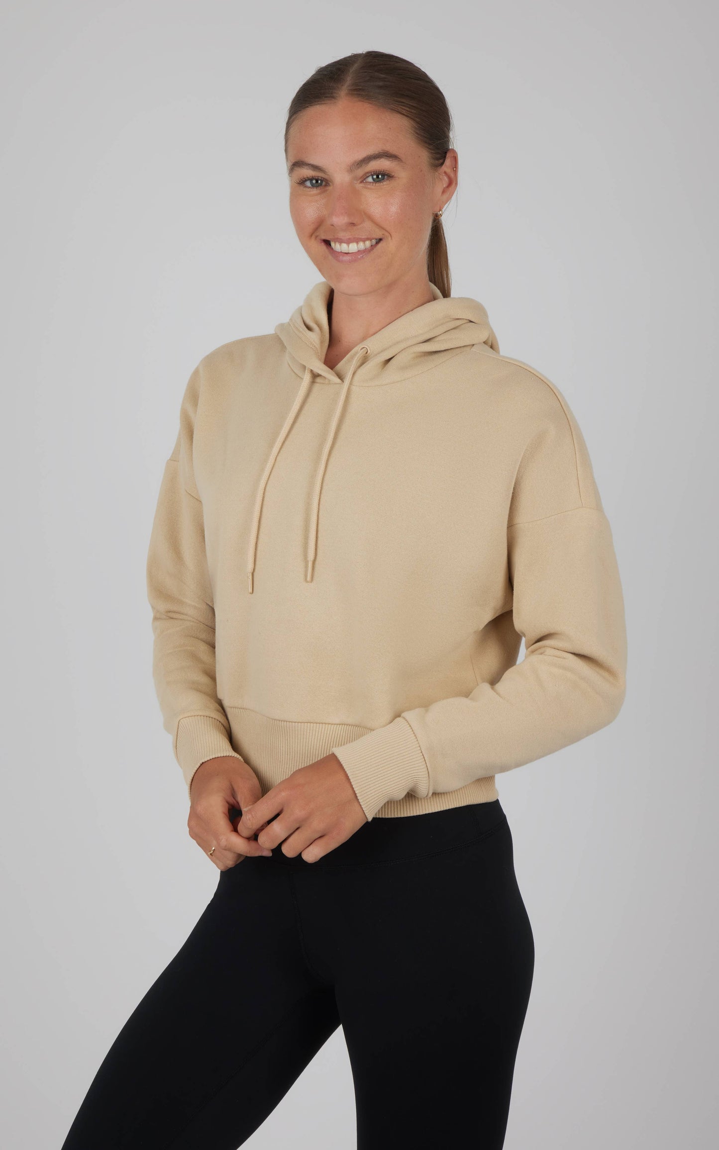 Women's Lux Fleece Solid Pullover Hoodie : Windsor Wine