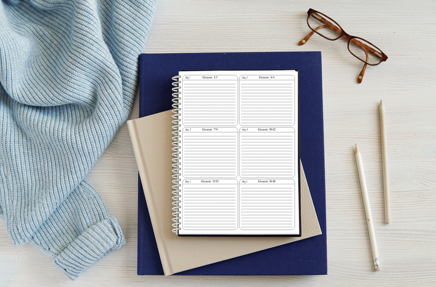 One Year Bible Reading Guide- Poppy