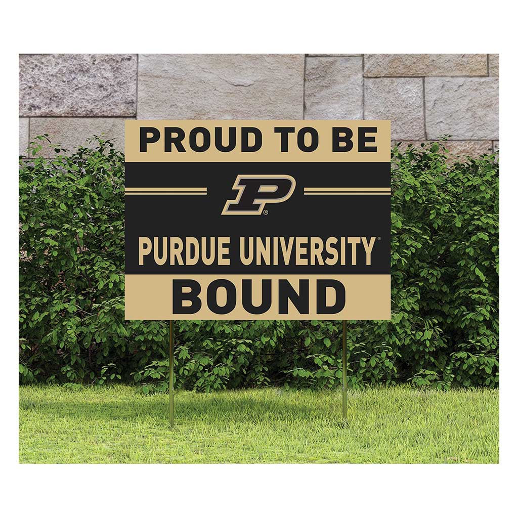 18x24 Proud School Bound Purdue Boilermakers