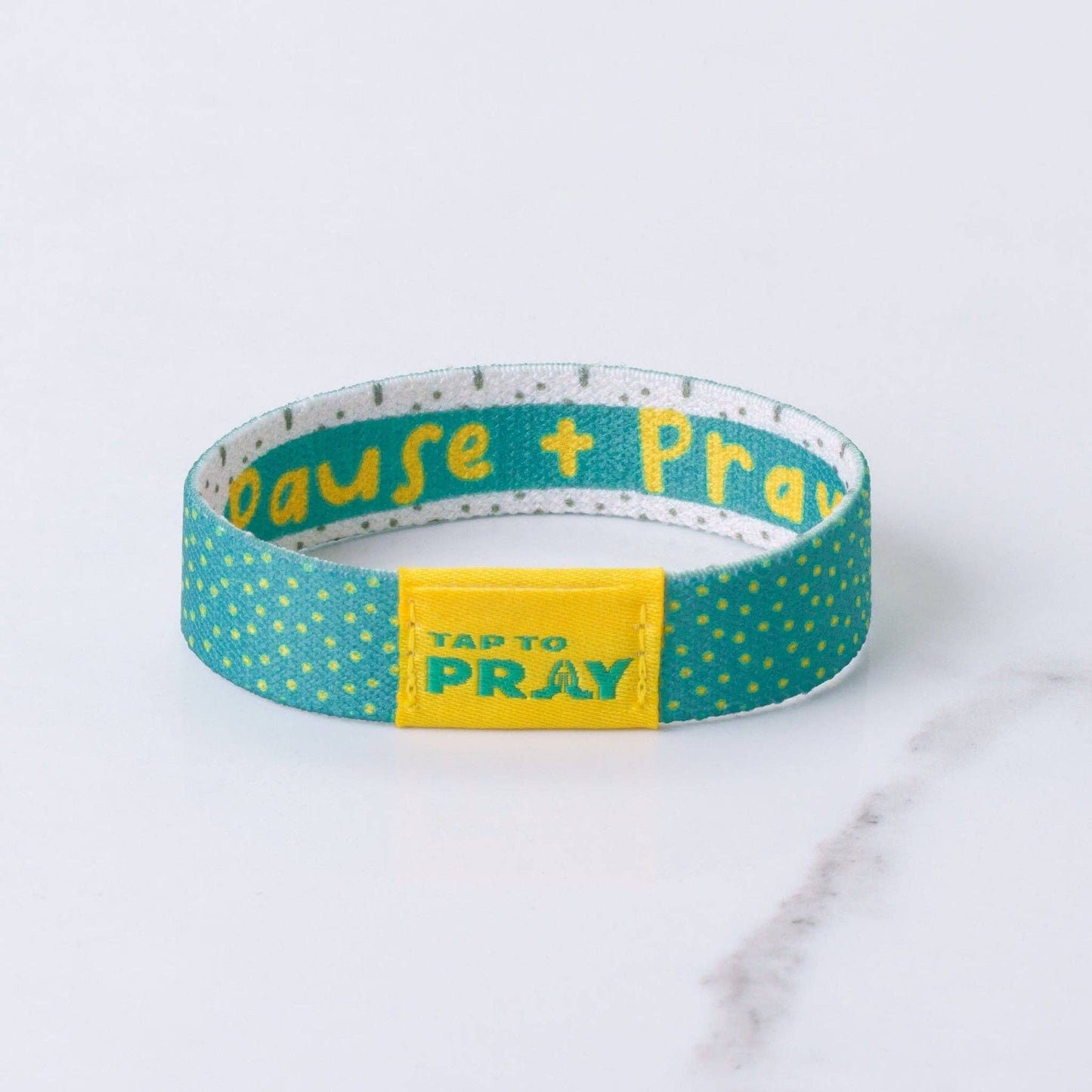 Tap To Pray® Kingfolk Series Wristband –  Pause + Pray: X-Small